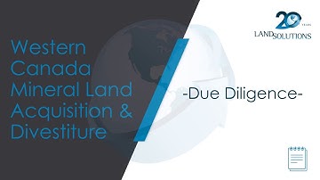 Acquisition & Divestiture  - Due Diligence Video Series