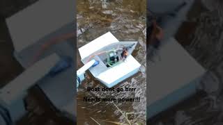 3d printed boat prototype #diy #fail #safety #water #engineering