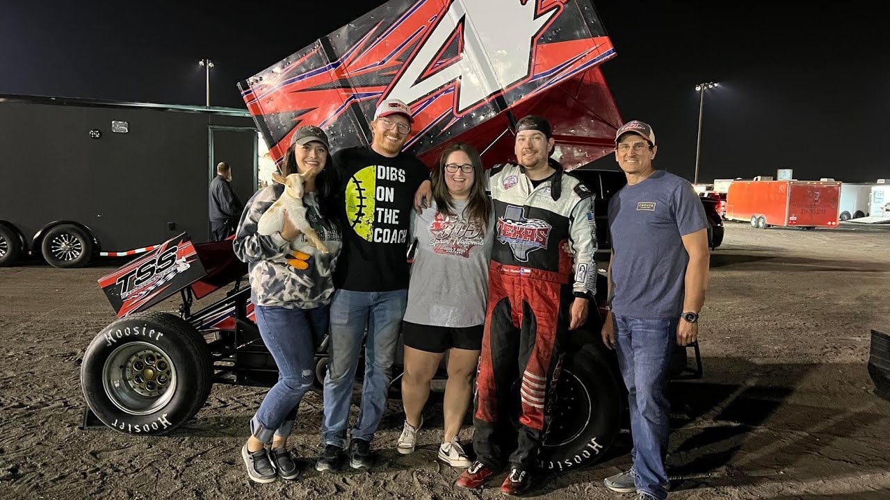 Does this Sprint Car driver win his FIRST EVER A Feature?!? - YouTube