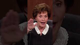 You don't get two bites of the apple! #judgejudy