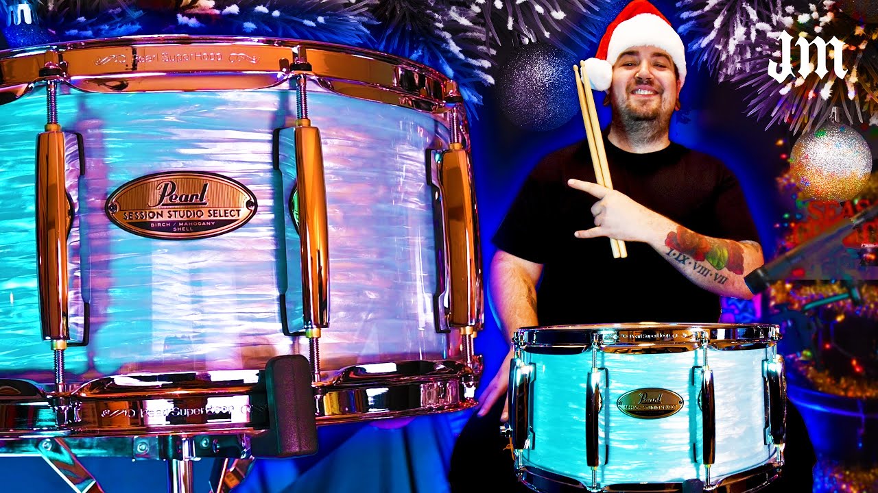 Unboxing my AMAZING Pearl Session Studio Select Birch Mahogany 14 x 6.5 Snare Drum