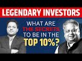 What are the secrets of successful investors how to be in the top 10 like rakesh jhunjhunwala