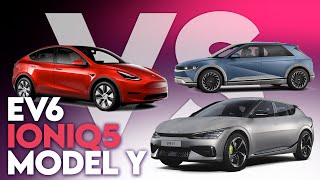 Hyundai IONIQ 5 vs Kia EV6 vs Tesla Model Y | Which would you go for?