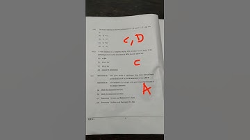 Class 10 icse 2025 Maths - section A Answers #class 10 #icse #maths #2025