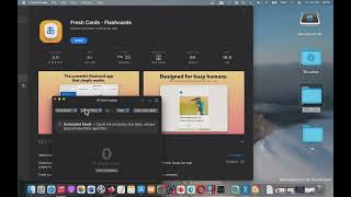 Fresh Cards Flashcards App: Mac App Store (Basic Overview)