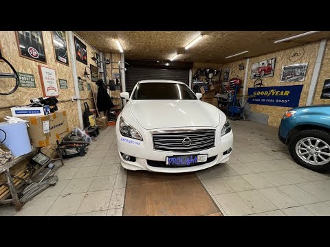 Nissan Fuga. Замена