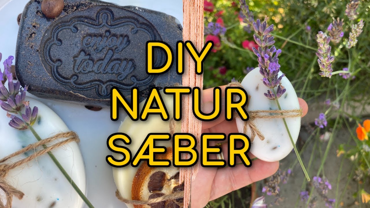 Lav MEGA lækre natur sæber // SUPER GAVE IDE🤗