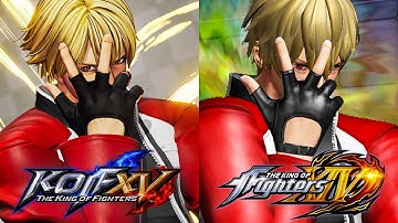 KOF XV vs XIV Graphics Comparison (4K/60fps)