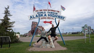 Driving the ALASKA HIGHWAY from Dawson Creek, BC to the Yukon!