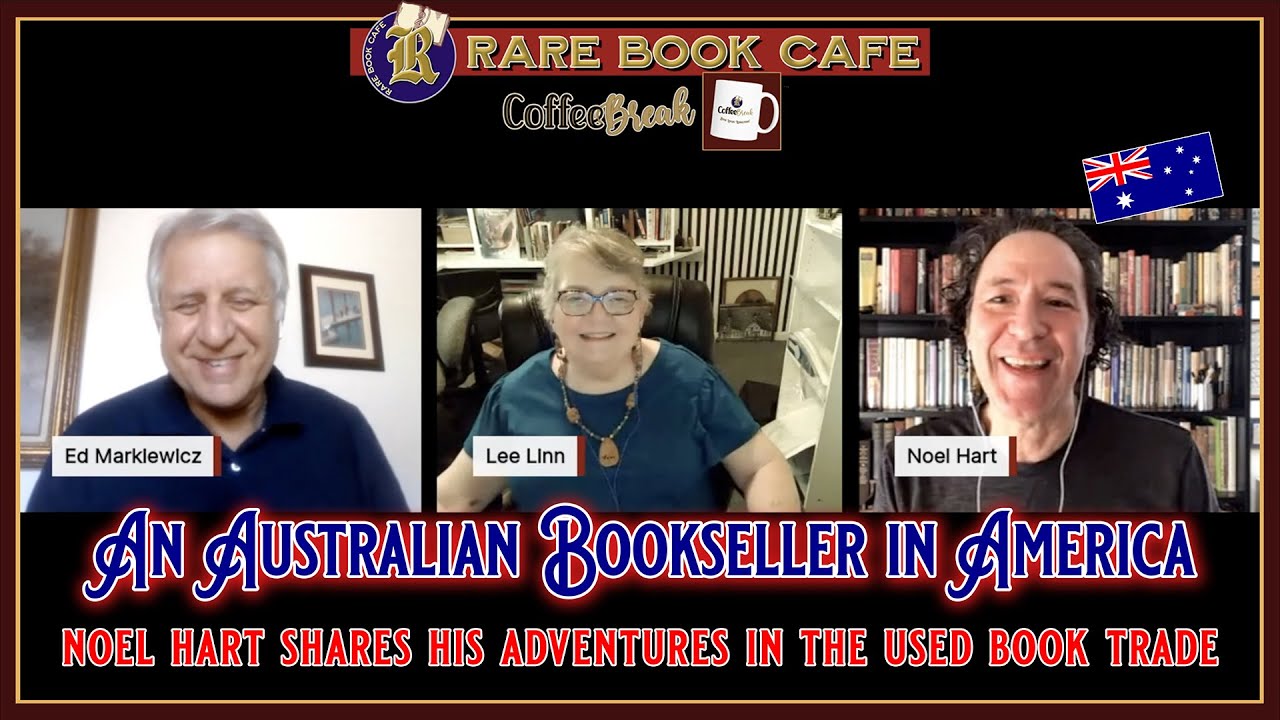 🔴 Rare Book Cafe COFFEE BREAK No. 14 An Australian bookseller on
