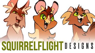 SPEEDPAINT | Squirrelflight Designs by beffalumps 9,089 views 2 years ago 7 minutes, 11 seconds