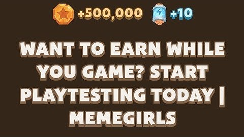 Want to Earn While You Game? Start Playtesting Today | MemeGirls | Memefi Youtube Video Code