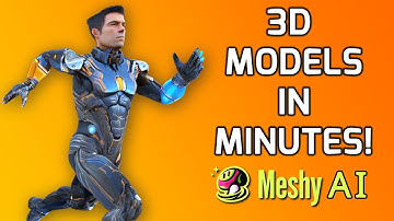 Verander elke afbeelding in een 3D-model met AI – Meshy AI-5 tutorial en review