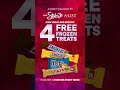 Join A-List,  and Get 4 FREE Frozen Treats