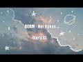 BEHM - Hei Rakas (Lyrics)