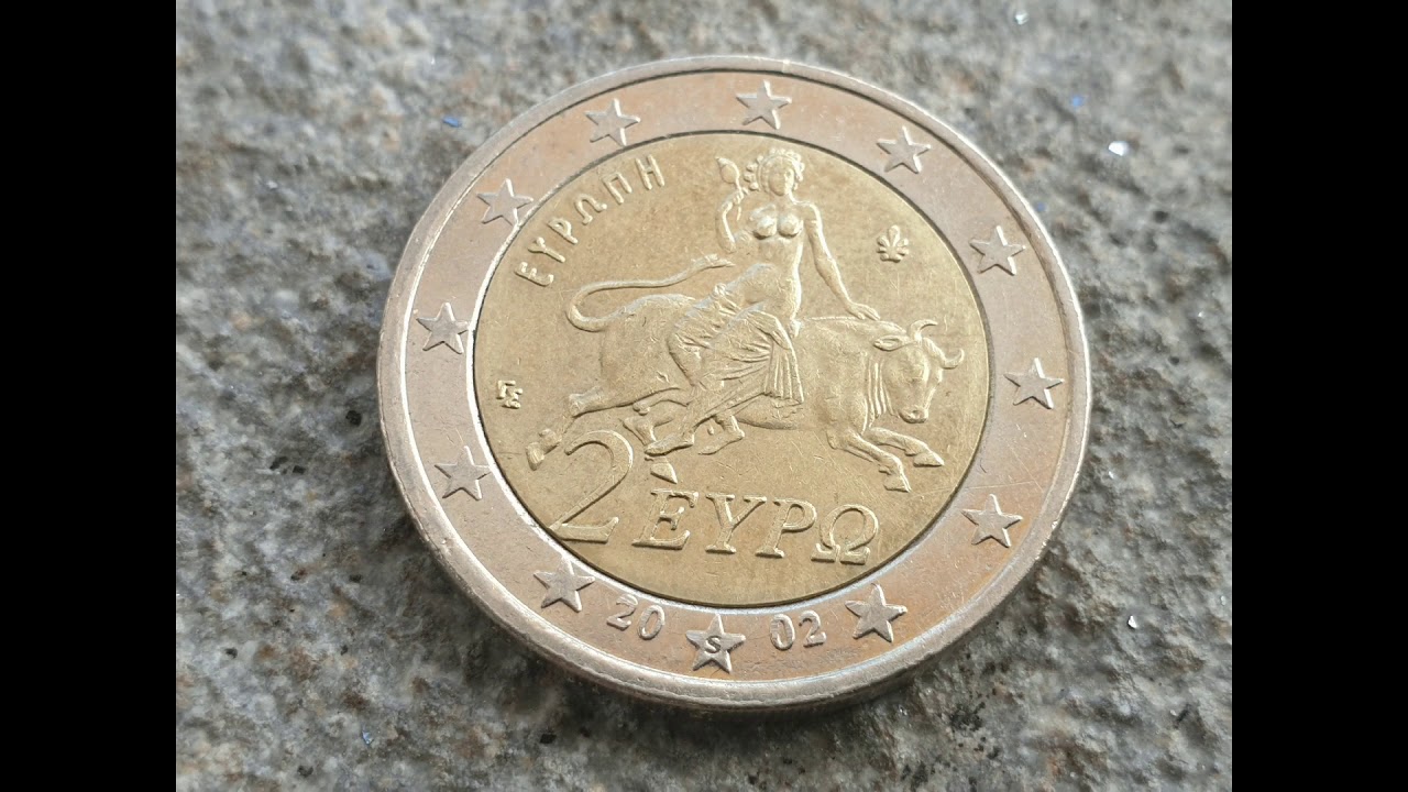 Piece 2 Euros Eypo 2002 Avec S