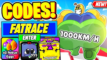 ⚠️New⚠️ ALL WORKING CODES For Fat Race 2024 - Roblox Fat Race Codes 2024