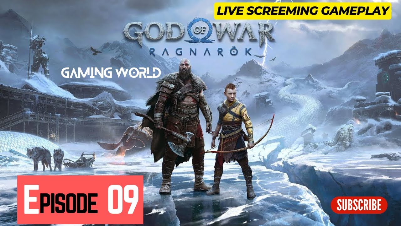 God Of War Ragnarok - Episode 09 | Live Streaming | Gameplay | Walkthrough - Part 09 - YouTube