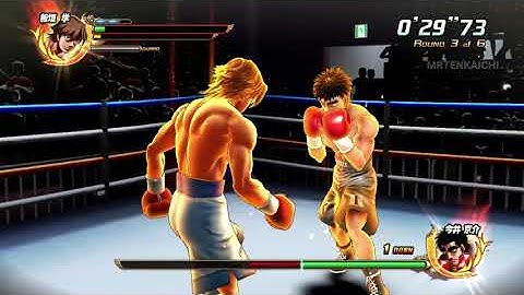 Itagaki The Finishing Move Hajime no ippo ps3