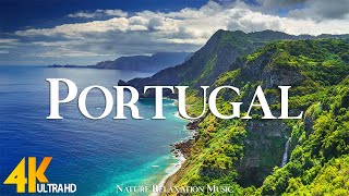 Portugal 4K - Unveiling The Wonders of Portugal's Coastline - Calming Music