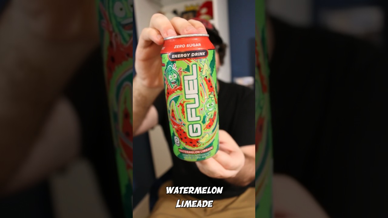 Trying WATERMELON LIMEADE GFuel!