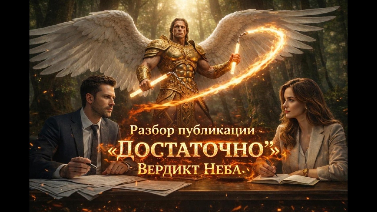 РАЗБОР ПУБЛИКАЦИИ:🔥«ДОСТАТОЧНО! — ВЕРДИКТ НЕБА»🔥шипение лжи не имеет права голоса.