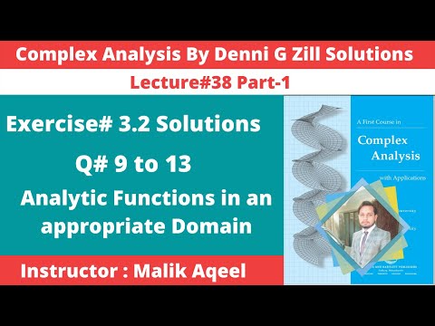Exercise#3.2 Complex analysis