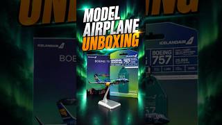 BEAUTIFUL Model Airplane Unboxing!😍✈️ NG Models Icelandair Boeing 757 'Hekla Aurora' #modelairplane