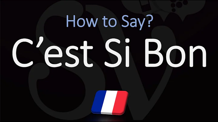 How to Say ‘IT'S SO GOOD’ in French? | How to Pronounce C’est Si Bon?