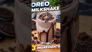 Oreo Milkshake in 1 Min 😍 | Thick & Creamy Café Style #shorts #oreo #milkshake