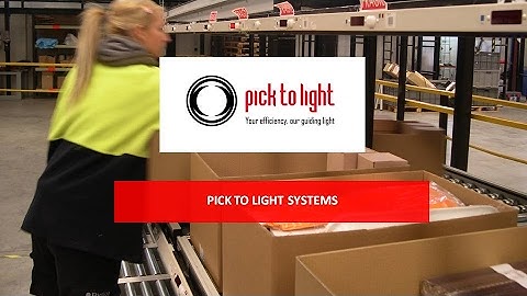 Pick To Light Systems