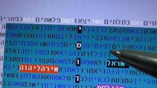Foundation of the World -Torah-Sabbath Israel in bible code Glazerson