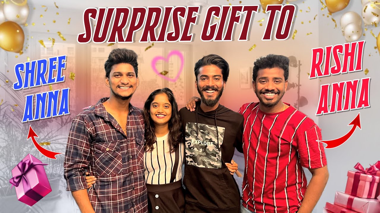 Surprise Gift To Rishi Anna and Shree Prabha Anna |jinnuthosonu| ​⁠@Jinnuthosonu2727