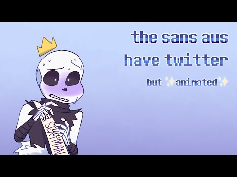 The Sans Aus Have Twitter But Animated