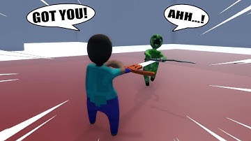 MINECRAFT CREEPER AND STEVE ARENA FIGHT in HUMAN FALL FLAT