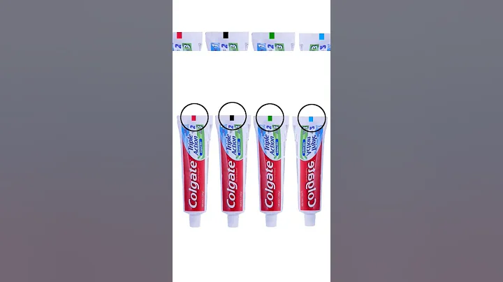 Toothpaste colour code myth busted #shorts #facts