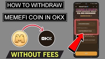 "Withdraw & Claim MemeFi Allocation in OKX Exchange ✅ Easy Guide 🔥🚀"