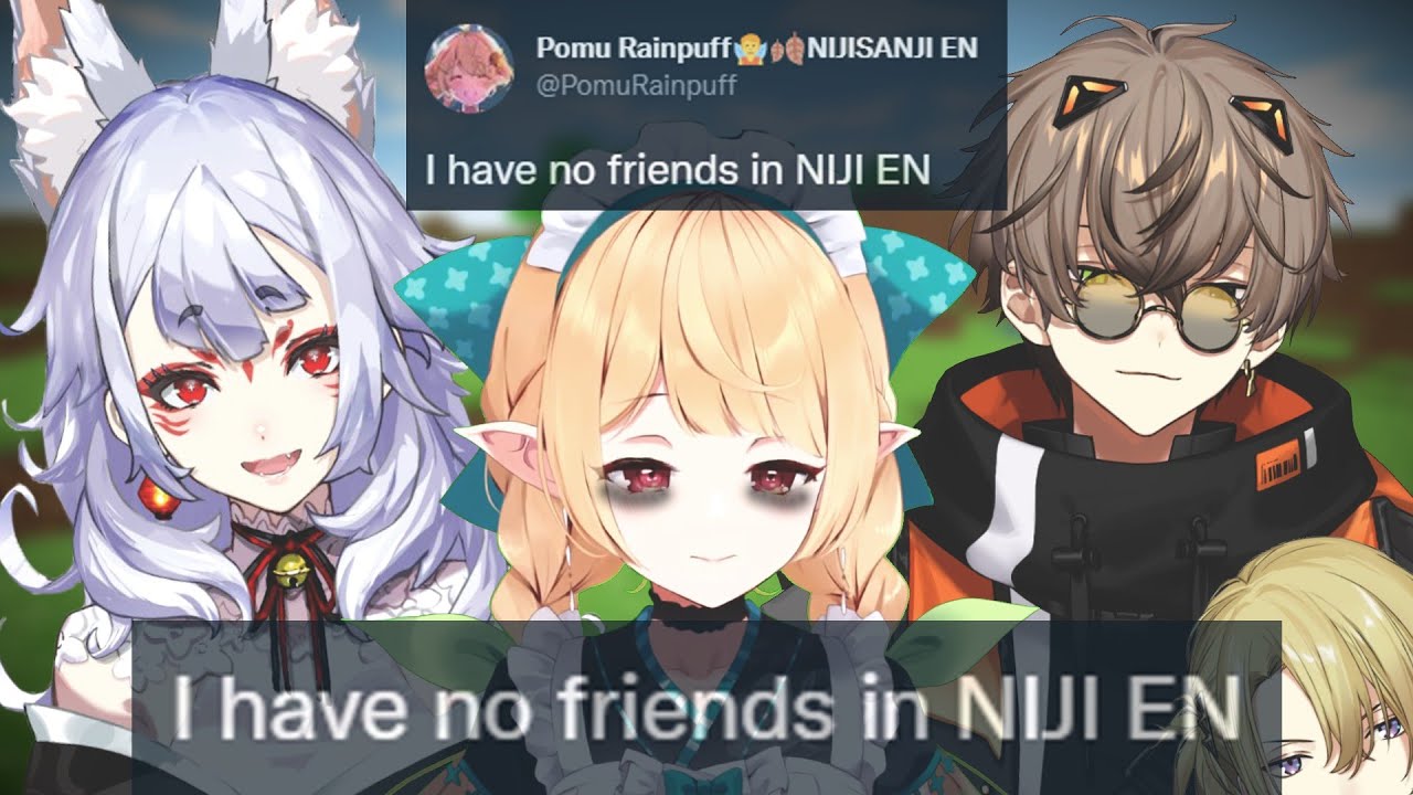 Пому подшучивают в Minecraft, он выходит из себя и переходит в режим Джокера【NIJISANJI EN】