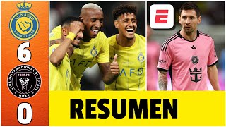 Thumbnail for Al Nassr HUMILLÓ 6-0 al Inter Miami de Messi con un GOLAZO de 70 metros de Laporte | Amistoso