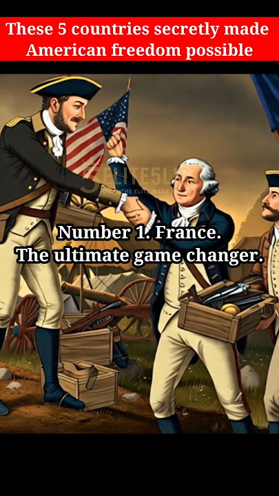 Top 5 Countries That Helped America Win Independence #shorts #usa