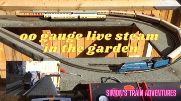 The Cherry Tree Line Retrospective - oo gauge garden railway - part 3: live steam Mallard