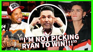 UNREAL! OSCAR DE LA HOYA ADMITS GERVONTA DAVIS KNOCKSOUT RYAN GARCIA?? REFUSES TO PICK RYAN TO WIN! screenshot 4