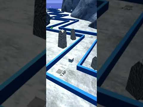 Dancing cube (Tap to the music) Level 1 Glacier World