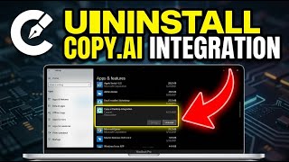How to uninstall Copy.ai desktop integration from Windows - Detailed Guide