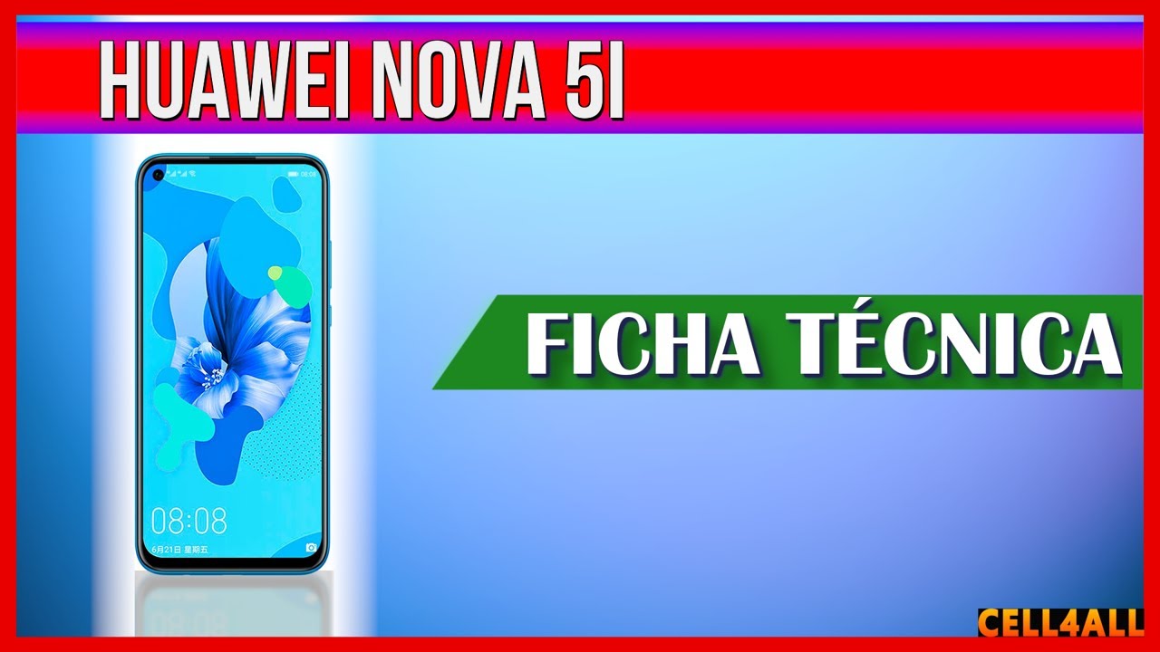 Huawei Nova 5i | Ficha Técnica