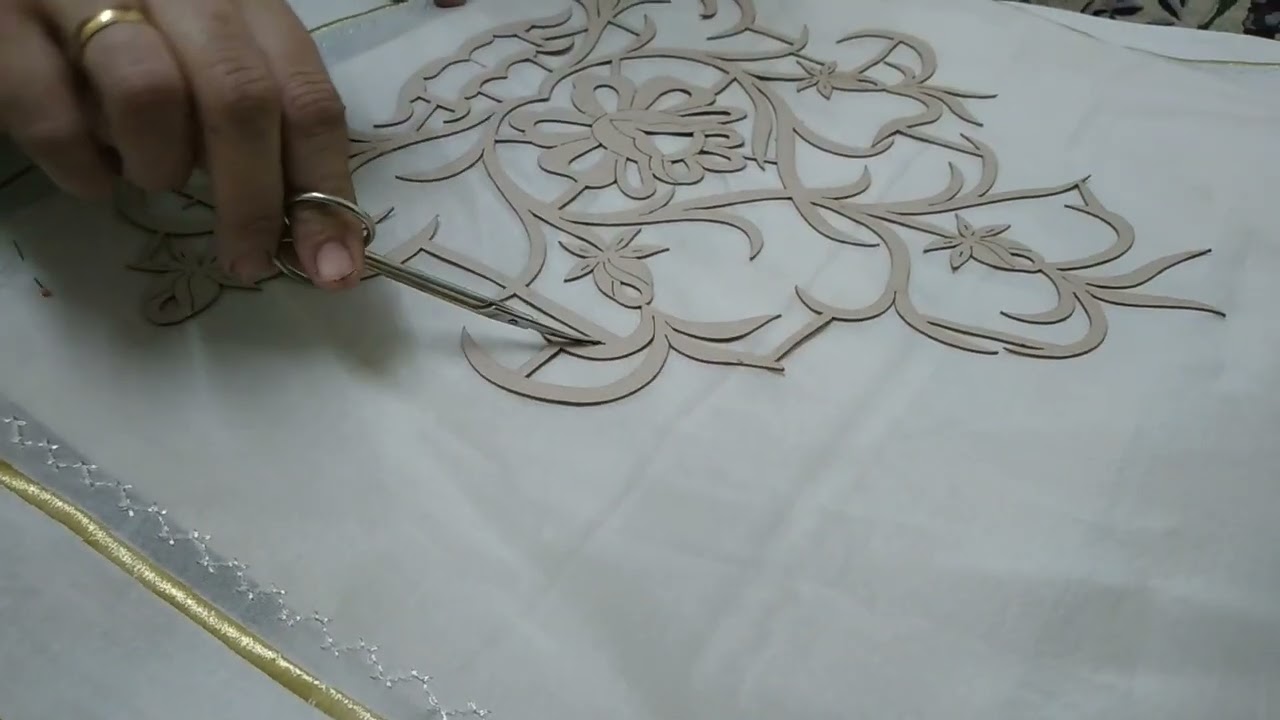 Sim Sırma Desen Altını Doldurma