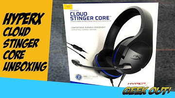 HyperX Cloud Stinger Core Unboxing