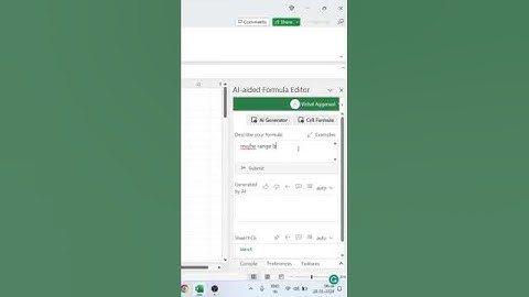 Excel Time-Saving AI Tool Tutorial step by step #datasheets #spreadsheetmagic #excel #microsofexcel