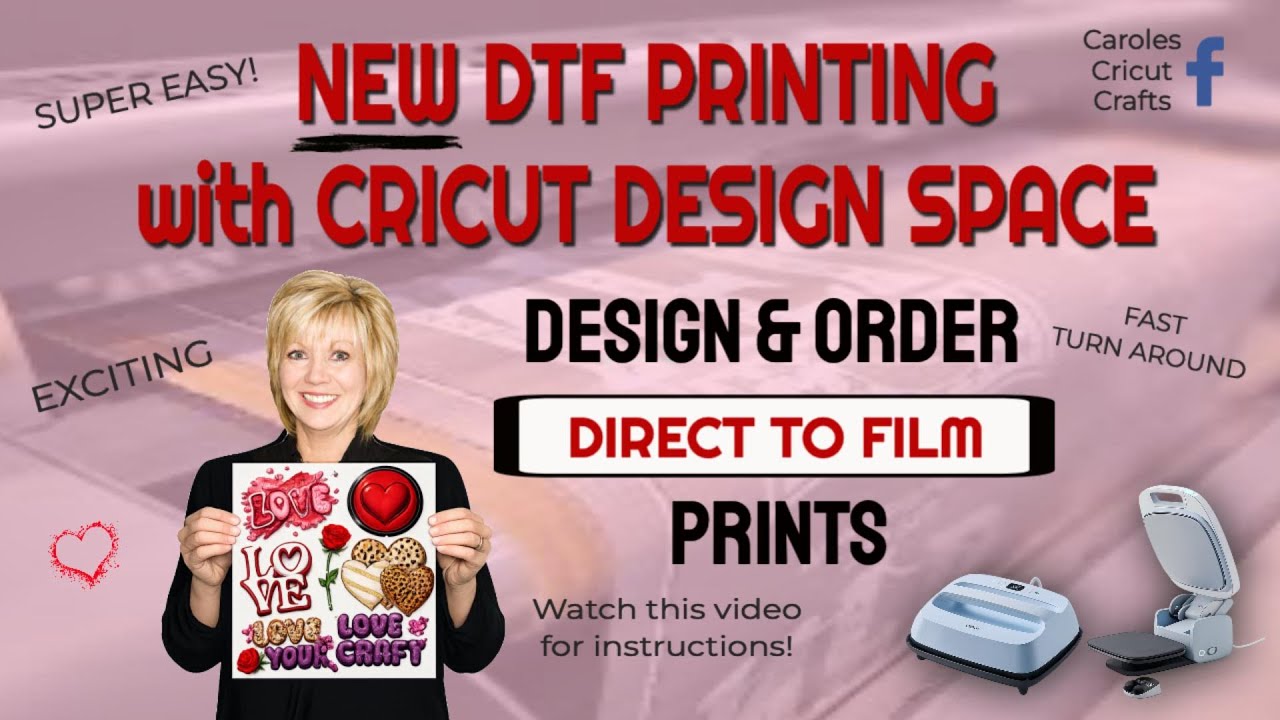 NEW Cricut Design Space DTF Transfers Explained | Design, Order & Press