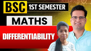 Differentiability ! Bsc 1st semester Math